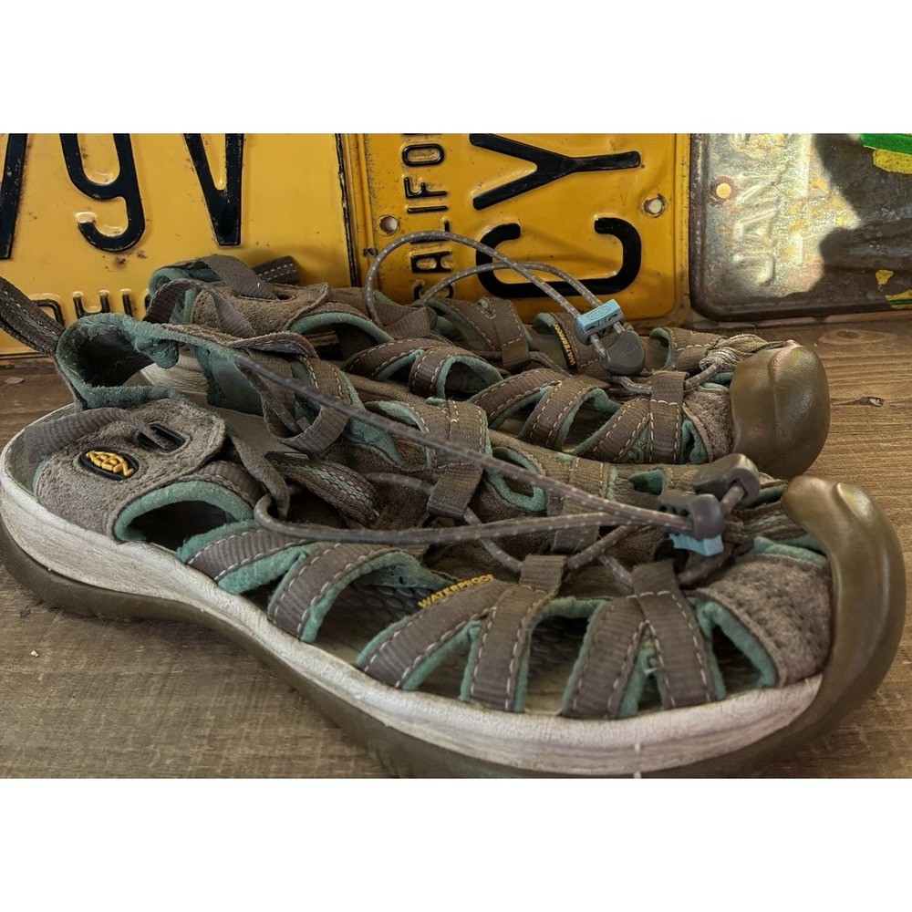 KEEN‎ Whisper Gray Sandals Womens 11 Summer